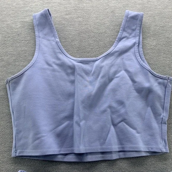 Cherry Mellow Women's Light Blue Top & Skirt Set Size Large - Picture 6 of 16